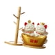 thumbnail image 2 of Bandeja de almacenamiento con forma de gato de la , bonita figura de gato, bandeja para llaves, decoración para la entrada de la oficina y la sa, 2 of 9