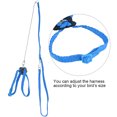 thumbnail image 4 of Adjustable Bird Harness, Adjustable Bird Harness Training Bird Harness Pet Harness Soft  For Playing For Pet For Outdoor Training For, 4 of 8