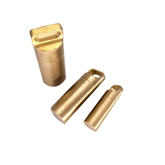 Cheers.US Pill Holder Mini Portable Pill Case Bottle for Purse Waterproof Pocket Pill Box Medicine Container Carrier for Outdoor Travel Camping