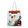 thumbnail image 1 of Rayman Bolso de tela con estampado de lienzo para mujer, bolsa de compras reutilizable y estética, con cremallera interior, regalo para mujer,40*40cm., 1 of 6