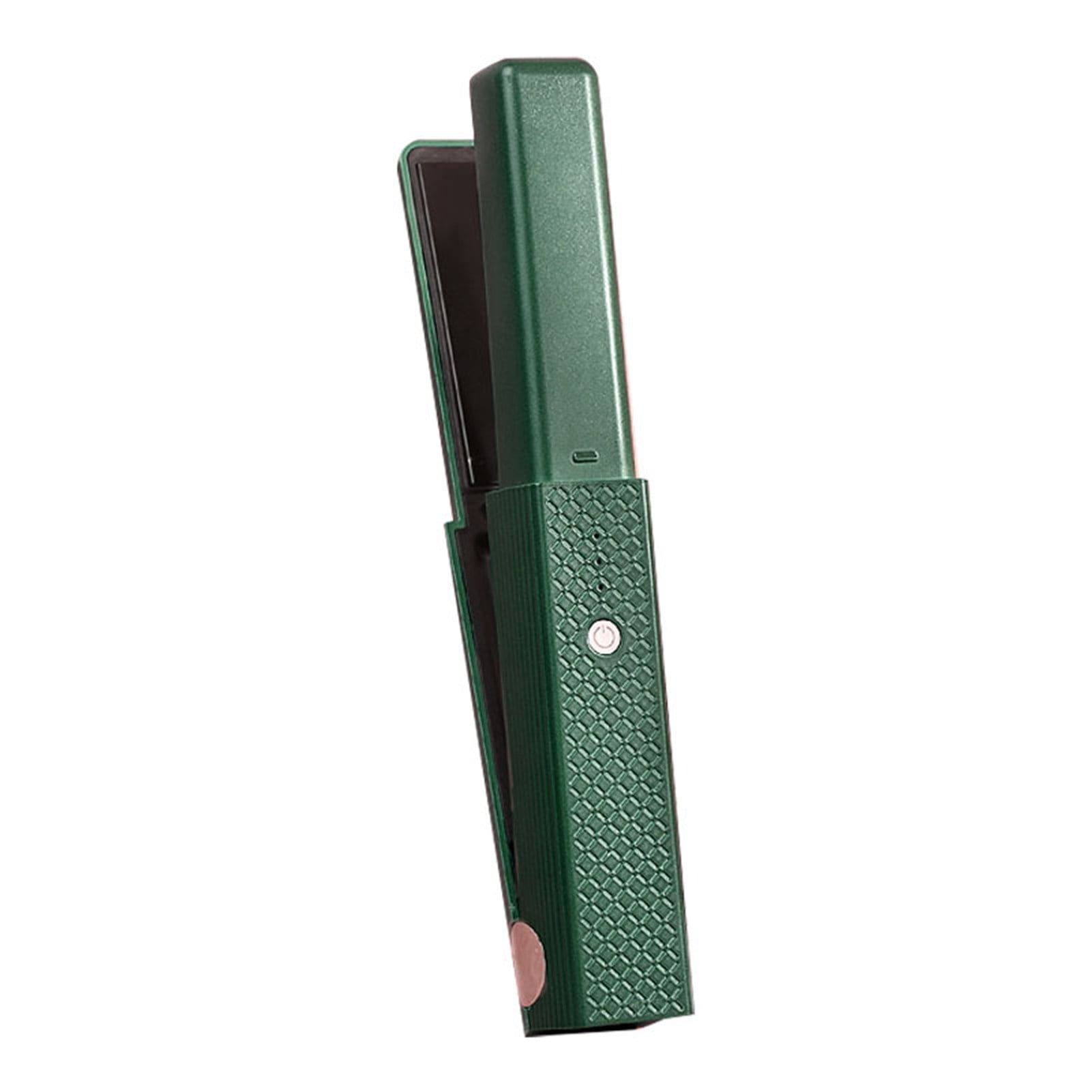 Hair Straightener Flat Iron, Quickly Heating Hair Straightener Curler Cordless Operation  for Home Use Green