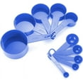 thumbnail image 5 of 10pcs 7 Color Measuring Cups And Measuring Spoon Scoop Silicone Handle Kitchen Measuring Tool (Color : Purple), 5 of 5