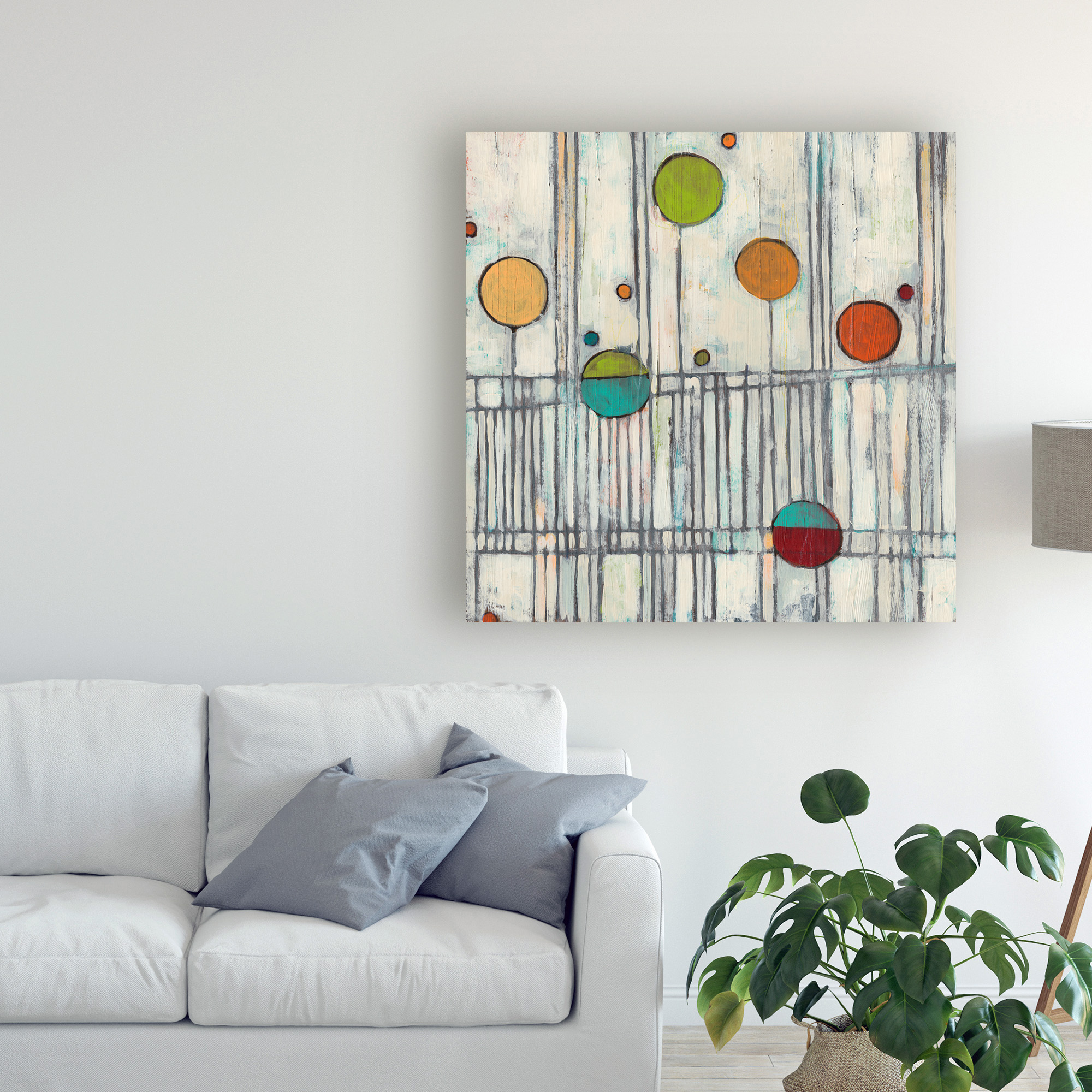 Trademark Fine Art 'Arpeggio I' Canvas Art by June Erica Vess