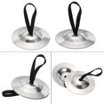 thumbnail image 4 of Unique Bargains Finger Cymbals, 1 Pcs 2.08 Diameter Iron Silver, 4 of 5