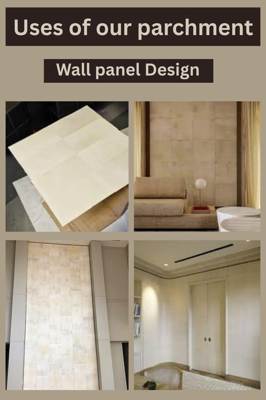Premium Goat Leather Parchment | Parchment Leather | Calf skin Vellum Sheets