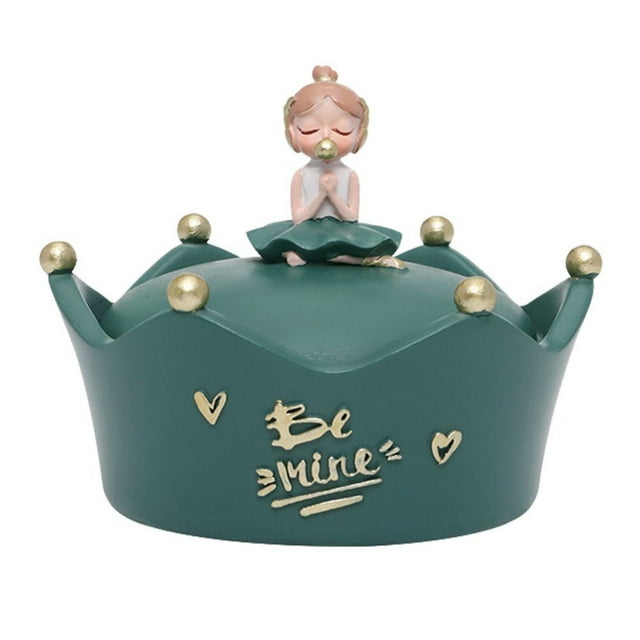 Jewelry Box Girly Girl Princess Ballerina for Accessories Necklaces Rings Earrings