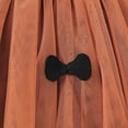 thumbnail image 5 of QATAINLAV Girls Cute Bow Tutu Skirt Kids Layered A-Line Party Tulle Skirt Princess Ballet Dance Short Dress Brown 9 Years Mother's Day Gifts, 5 of 9