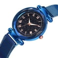 thumbnail image 1 of Reloj redondo, reloj de mujer de moda con esfera redonda, reloj para mujer, rendimiento probado, 1 of 6