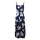thumbnail image 5 of Moda para mujer Sexy cuello en V sin mangas ahueca hacia fuera impreso estampado Mid Claf vestidos Fridja  hjkh6388, 5 of 5