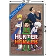 thumbnail image 3 of Hunter X Hunter - Map Wall Poster, 22.375" x 34", Framed, 3 of 3