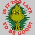 thumbnail image 2 of Toddler's Dr. Seuss Grinch Is It Too Late Graphic T-Shirt, 2 of 3