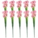 thumbnail image 5 of ColoMX Flor de simulación de 10 piezas Flor de jarrón violeta artificial Flor decorativa, 5 of 7