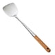 thumbnail image 2 of Espátula de acero inoxidable 304 Pala para freír espesa Utensilios de cocina para chef Cuchara para freír Pala para freír Cuchara para sopa de mango largo para el hogar Utensilios de cocina, 2 of 3