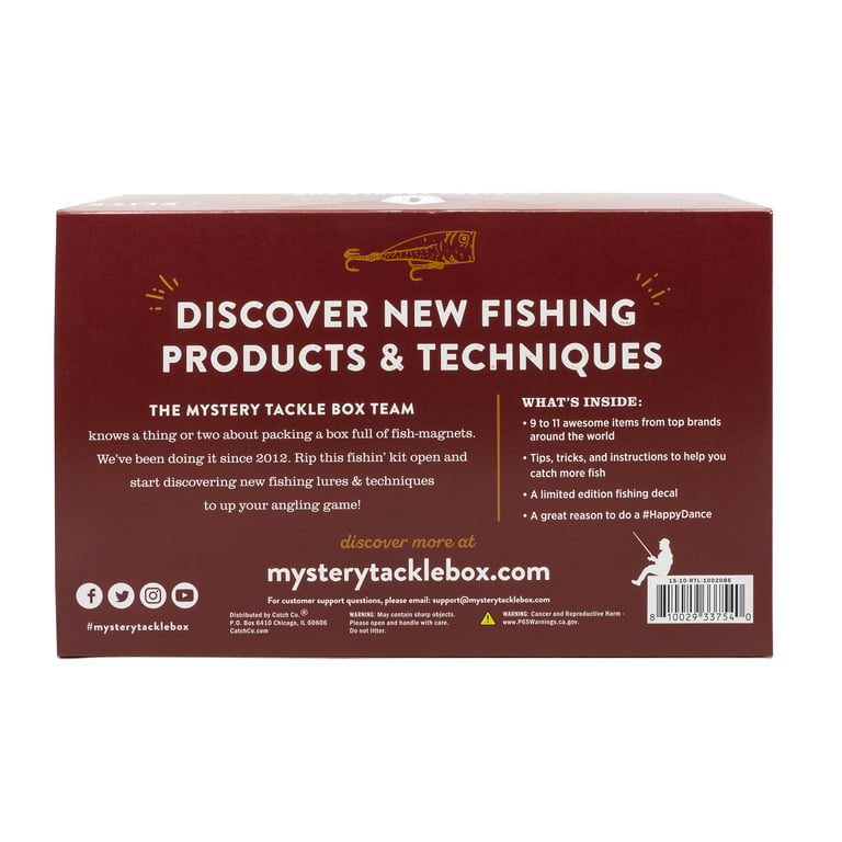 Mystery Tackle Box Elite Bass Fishing Kit 