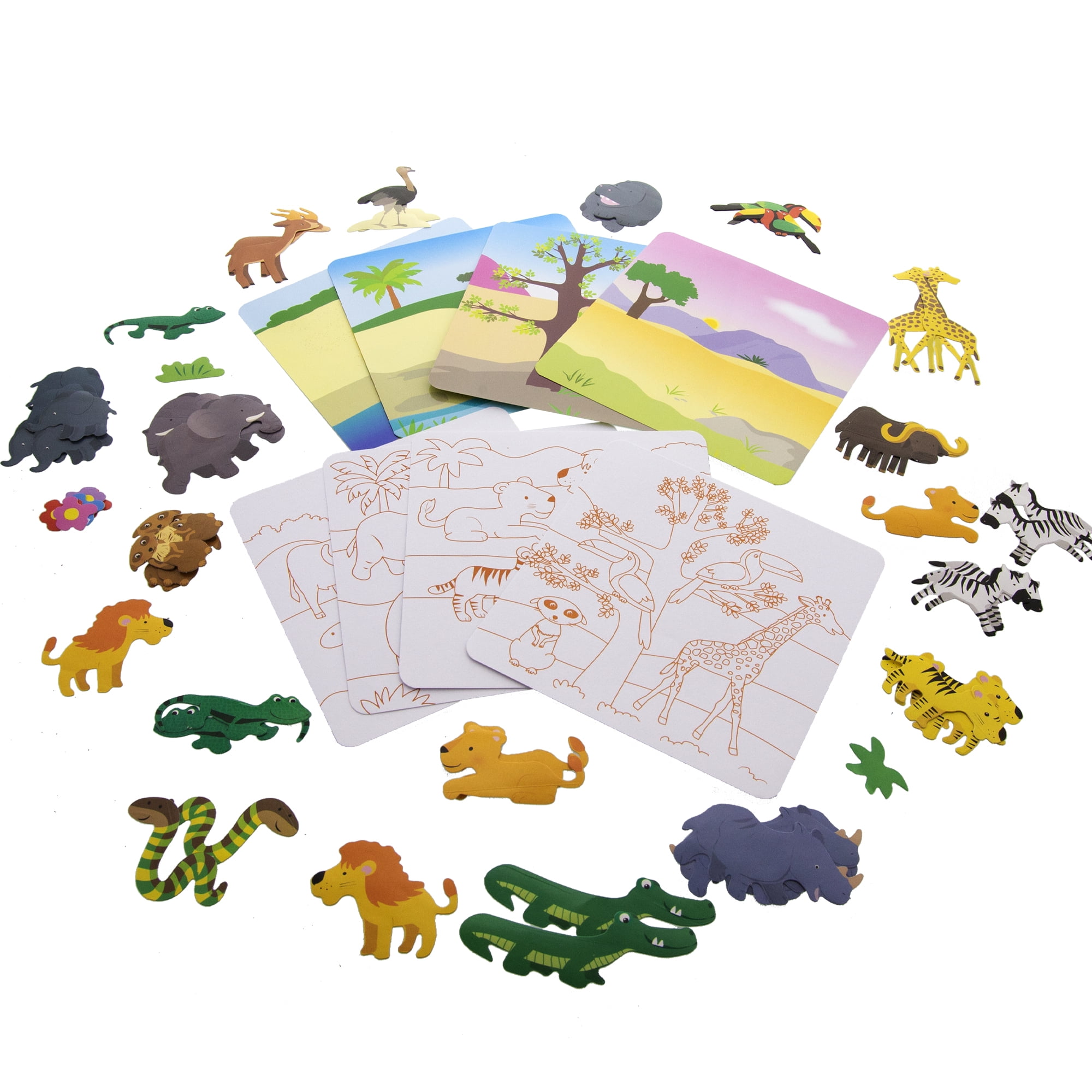 BAZIC Car Series Assorted Sticker (80/Bag)