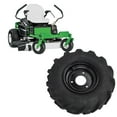 thumbnail image 4 of Go Kart Tire, Alloy Steel Rim Abrasion Proof Lawn Mower Tire Assembly  for Mini Bike, 4 of 7