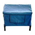 thumbnail image 2 of Caseta para gatos con calefacción, resistente a la intemperie y con almohadilla térmica para balcones y jardines. azul L, 2 of 8