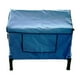 thumbnail image 2 of Casa para gatos con calefacción, refugio para gatos salvajes, resistente al viento, a la intemperie, impermeable, extraíble azul L, 2 of 9