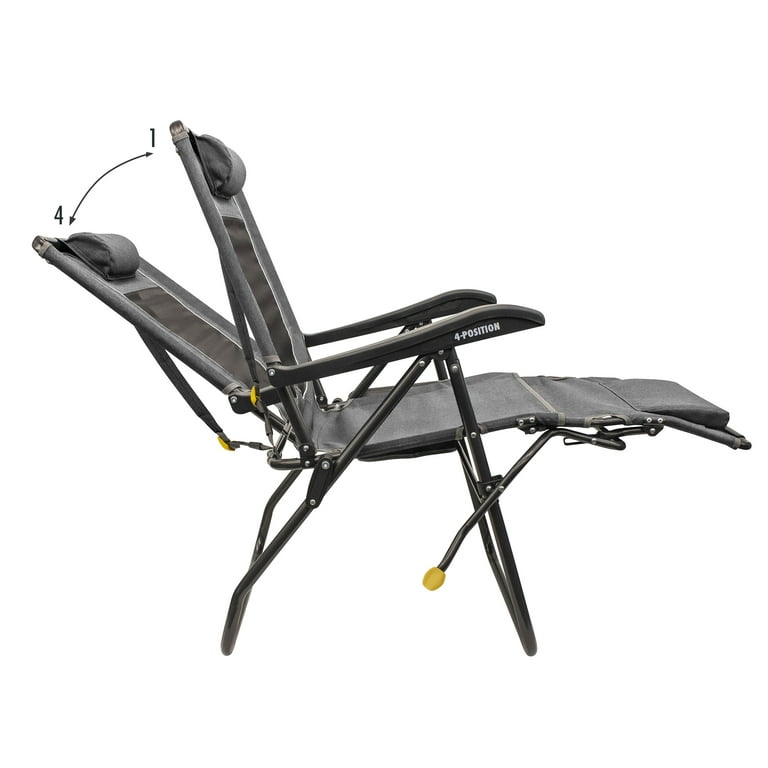 GCI Outdoor Legz Up Lounger Foldable Reclining Lounge Chair with