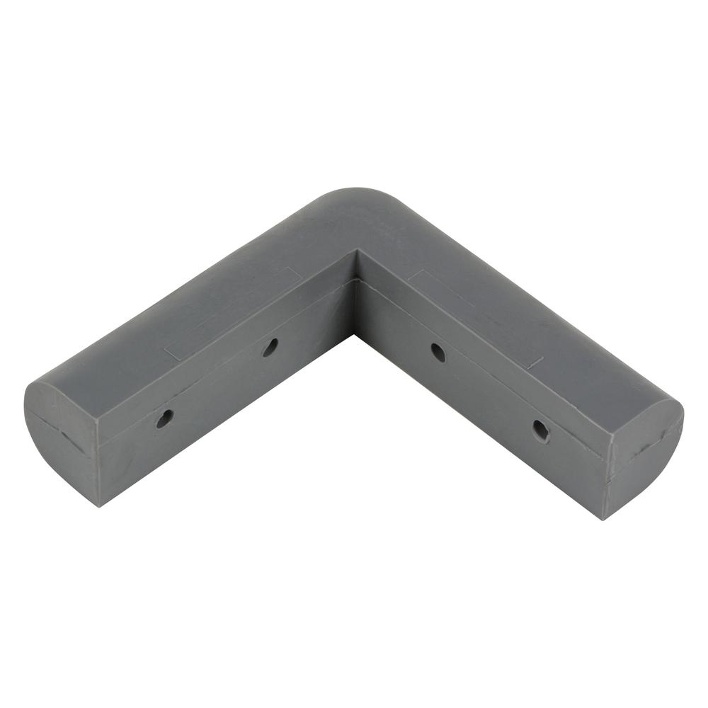 Vestil Manufacturing CB-2 1.06 in. Rubber Corner Guard, 16 Piece