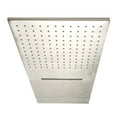 thumbnail image 4 of ALFI brand RAIN10SW-BN Brushed Nickel 10" Wall-Mounted Square Waterfall Rain Shower Head, 4 of 6