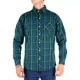 thumbnail image 1 of Camisa Cuadros Manga Larga Un Bolsillo 100% Algodón Hombre, 1 of 6