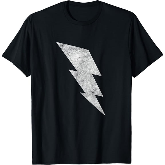 t-shirt White Retro Vintage Lightning Bolt Graphic Tee Women Men Kid T-Shirt mens t shirt，black，women，funny，misfits，men，journey