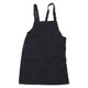 thumbnail image 1 of Delantal de cocina Delantal negro Bolsillos de poliéster Correa ajustable Delantal unisex para el hogar Comercial Cafetería Restaurantes, 1 of 10