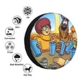 thumbnail image 6 of Lsque Scooby-Doo Pattern Tire Covers - Tough Tire Wheel Protector for Truck, SUV, Trailer, Camper, RV - 16 inch, 6 of 7