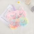 thumbnail image 4 of Máscara de dormir para niños, 2 paquetes de máscara de dormir para niños unicornio, bonita máscara de ojos de felpa para dormir, máscara de ojo para niños y niñas Afortunado Sencillez, 4 of 5