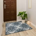 thumbnail image 5 of Ottomanson Non-Slip Area Rug for Living Room 3'3" x 5' Durable Low Profile Carpet, Off-White Oriental, 5 of 8