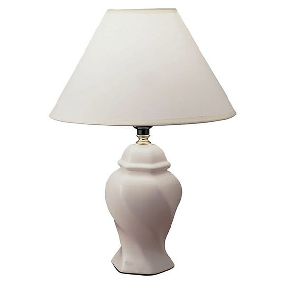 Ceramic Table Lamp - Ivory
