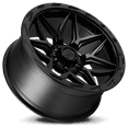 thumbnail image 3 of Lock OffRoad For Matrix 22x10 6x135/6x139.7 -18et 106.2 Matte Black w/ Matte Black Ring Wheel, 3 of 5