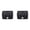 Black 2PCS, variant on Avolia 1PC Locking Steel Medium Box with Removable Tray and Key Lock, Portable Small Lock Box with Key, Key Lock Organizer with Handle for Home 4.5×2inch