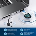 thumbnail image 2 of Auricular inalámbrico Mopchnic Bluetooth con cancelación de ruido por IA, 2 of 7