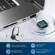 thumbnail image 4 of Auriculares Bluetooth inalámbricos Mopchnic con micrófono con cancelación de ruido AI, 4 of 7