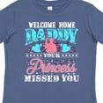 thumbnail image 4 of Inktastic Military Daughter Welcome Home Daddy Girls Toddler T-Shirt, 4 of 5