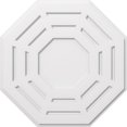 thumbnail image 1 of Ekena Millwork CMP30WN Médaillon de Plafond Contemporain Westin Carré de 30 Po x 12 Po PVC, 1 of 1