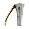 thumbnail image 2 of Drosselmeyer Double Lever Action Handheld Nutcracker - Zinc & Gold, 2 of 3