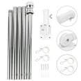 thumbnail image 2 of SHISUYAN 1 Set 1.8 Meter Flag Pole with Flag Pole Holder Kit Wall Mount Flagpole, 2 of 8