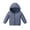 Gray, variant on Boys and Toddlers' Lightweight Water-Resistant Packable Hooded Puffer Jacket Kids Polyester Jacket