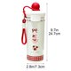 thumbnail image 3 of Botella de agua de acero inoxidable de 600 ml con aislamiento al vacío y pajita desmontable, taza portátil a prueba de fugas para bebidas frías y calientes, para adultos y niños., 3 of 6