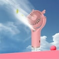 thumbnail image 4 of Handheld Fan, InsCrazy Handheld Misting Fan Mini Portable Desktop Mute Large Mist Volume, 4 of 6