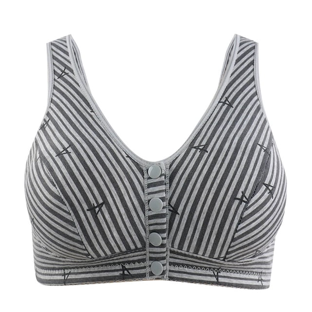 Product Classification Bra 2 Front Buttoned Lingerie with Backless Design and Adjustable Straps for Comfortable Everyday Wear Seamless Style
