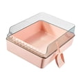 thumbnail image 3 of Caja de Arena para Gatos perfecl Entrada Abierta Lados Altos Rosa, 3 of 8