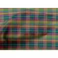 thumbnail image 3 of oneOone Cotton Poplin Fabric Madras Check Decor Fabric Printed BTY 56 Inch Wide, 3 of 3