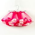thumbnail image 5 of Girls Rainbow Tulle Skirt Party Princess Dance Ruffle Puffy Mesh Tutu Skirts Bow Ballet Dance Pettiskirt, Pink, S, 5 of 7