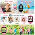 thumbnail image 2 of SHANNA Smart Watch for Kids with 18 Puzzle Games for Boys and Girls, Smart Watch with Camera Pedometer Alarm Clock Flashlight, 3-12 Years Old Birthday Christmas Gift  (Pink), 2 of 11