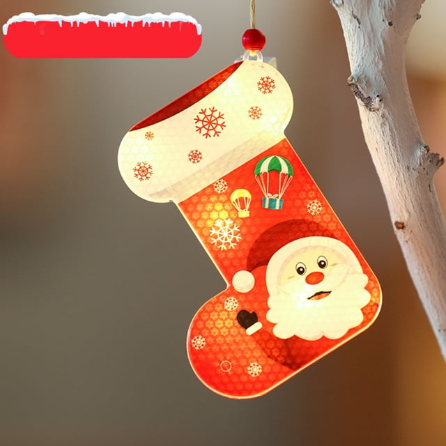 Agiferg Christmas Window Lights LED Hanging Curtain Light Garland Xmas Tree Decoration