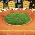 thumbnail image 6 of Phenofice Round Synthetic Grass Table Mat, Maintenance-Free, 1 Pack for Home, Party, Event Decoration and Outdoor Use, 6 of 6